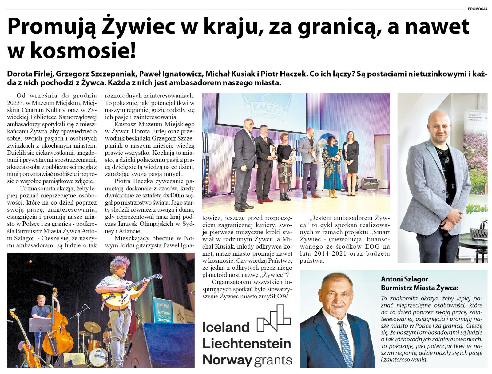 Promują Żywiec w kraju, za granicą, a nawet w kosmosie!