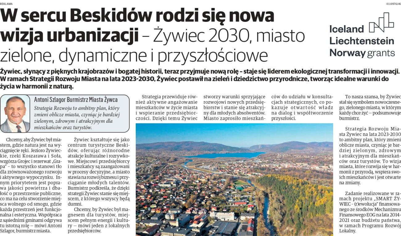 Strategia Miasta Żywiec na lata 2023-2030